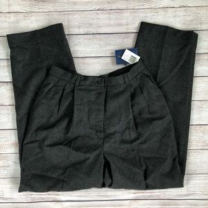 Charter Club Style 7860 Derby Gray 100% Wool Pants